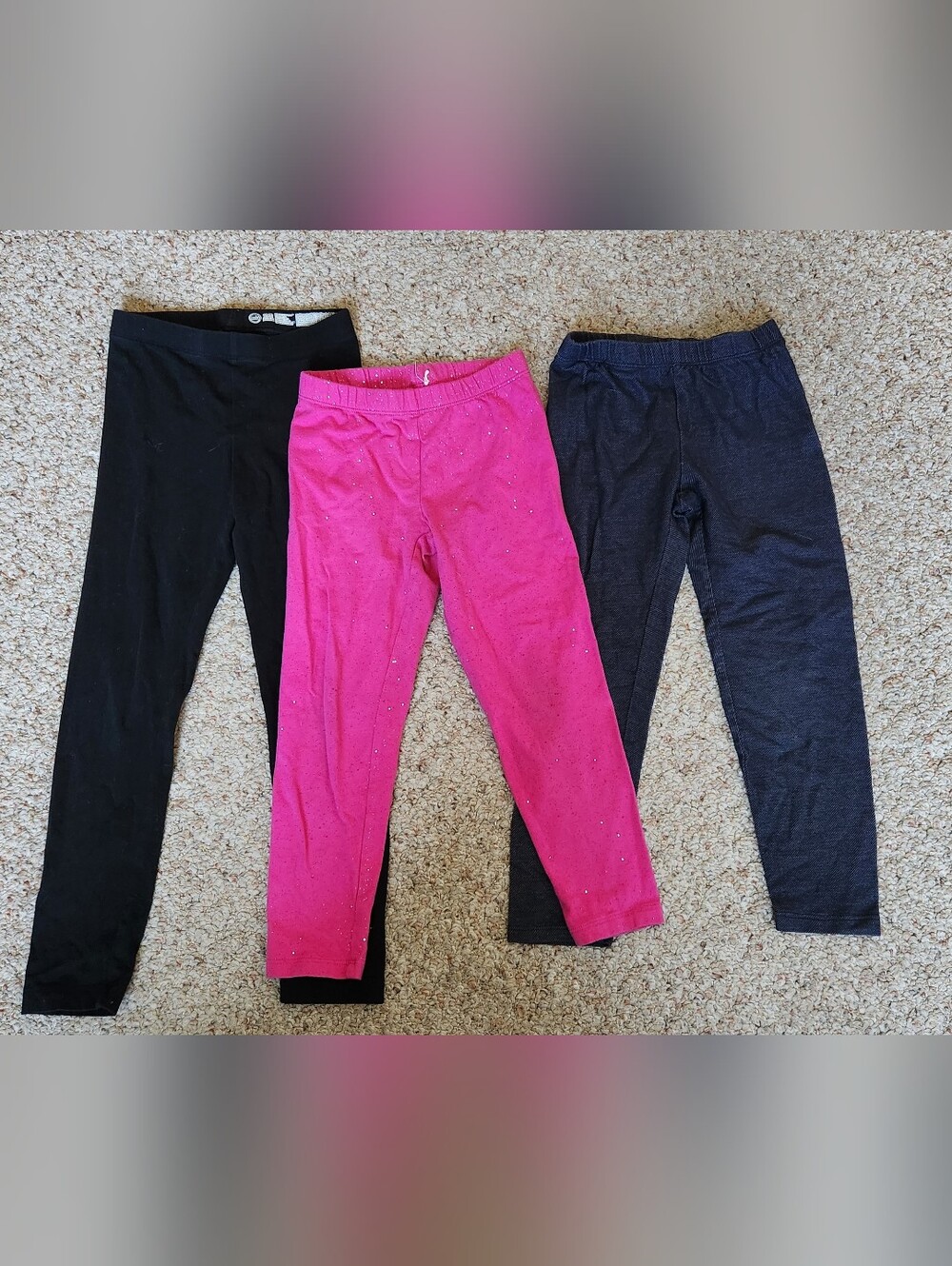Set Of 3 Leggings 6/6x